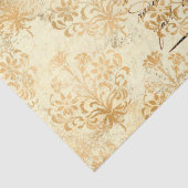 Papier Mousseline Ephemera Gold Paper Series Design 6 (Détail)