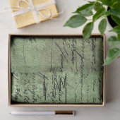 Papier Mousseline Ephemera Green Paper Series Design 2 (Cadeau)