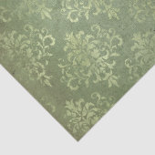Papier Mousseline Ephemera Green Paper Series Design 20 (Détail)