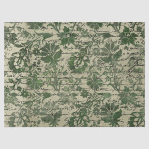 Papier Mousseline Ephemera Green Paper Series Design 6
