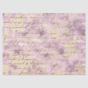 Papier Mousseline Ephemera Lavendar Paper Series Design 4