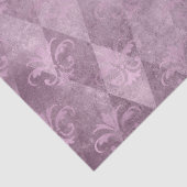 Papier Mousseline Ephemera Lavendar Paper Series Design 7 (Détail)