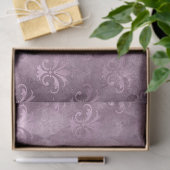 Papier Mousseline Ephemera Lavendar Paper Series Design 7 (Cadeau)