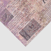 Papier Mousseline Ephemera Lavendar Papier Series Design 15 (Détail)