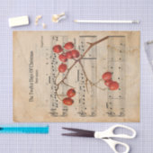 Papier Mousseline Ephemera Les Douze Jours de Découpage de Noël (Artisanat)