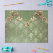 Papier Mousseline Ephemera Ornate Paper Series Design 7 (Artisanat)