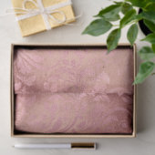 Papier Mousseline Ephemera Pink Paper Series Design 10 (Cadeau)