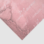 Papier Mousseline Ephemera Pink Paper Series Design 19 (Détail)