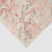 Papier Mousseline Ephemera Rose Gold Paper Series Design 10 (Détail)