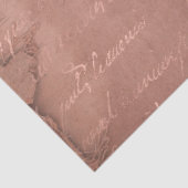 Papier Mousseline Ephemera Rose Gold Paper Series Design 16 (Détail)