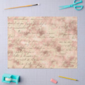 Papier Mousseline Ephemera Rose Gold Paper Series Design 19 (Artisanat)