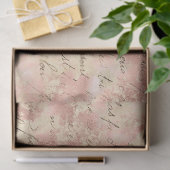 Papier Mousseline Ephemera Rose Gold Paper Series Design 19 (Cadeau)