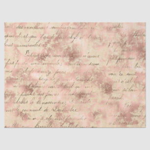 Papier Mousseline Ephemera Rose Gold Paper Series Design 19