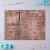 Papier Mousseline Ephemera Rose Gold Paper Series Design 2 (Artisanat)