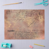 Papier Mousseline Ephemera Rose Gold Paper Series Design 20 (Artisanat)