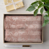 Papier Mousseline Ephemera Rose Gold Paper Series Design 4 (Cadeau)