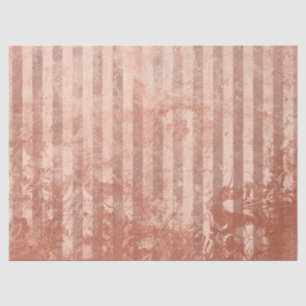 Papier Mousseline Ephemera Rose Gold Paper Series Design 4