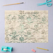 Papier Mousseline Ephemera Sepia Paper Series Design 12 (Artisanat)