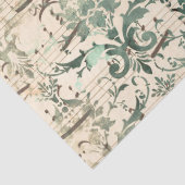 Papier Mousseline Ephemera Sepia Paper Series Design 12 (Détail)