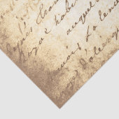 Papier Mousseline Ephemera Sepia Paper Series Design 8 (Détail)