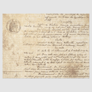 Papier Mousseline Ephemera Sepia Paper Series Design 9