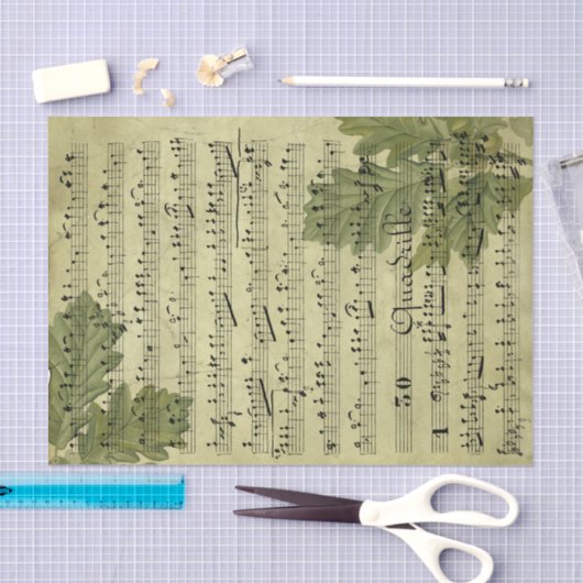 Papier Mousseline Ephemera Sheet Design Series #13 (Artisanat)