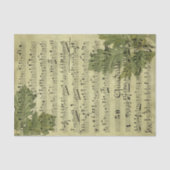 Papier Mousseline Ephemera Sheet Design Series #13 (Recto)