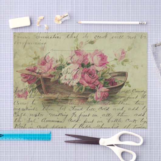 Papier Mousseline Ephemera Sheet Design Series #14 (Artisanat)