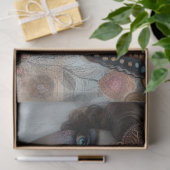 Papier Mousseline Ephemera Victorian Lady Gothique Papillon Découpag (Cadeau)