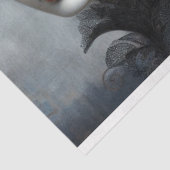 Papier Mousseline Ephemera Victorian Lady Gothique Papillon Découpag (Détail)