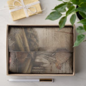 Papier Mousseline Ephemera Victorian Lady Gothique Papillon Découpag (Cadeau)