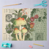 Papier Mousseline Ephémère de champignons série de conception #12 (Artisanat)