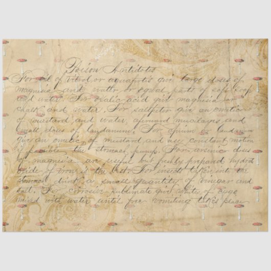 Papier Mousseline Ephémère de champignons série de conception #3 pap (Recto)