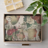 Papier Mousseline Ephémère de champignons série de design #8 (Cadeau)