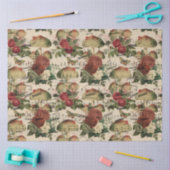 Papier Mousseline Ephémère de champignons série de design #8 (Artisanat)