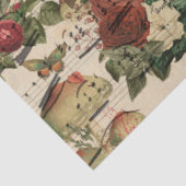 Papier Mousseline Ephémère de champignons série de design #8 (Détail)