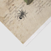 Papier Mousseline Ephémère de crâne rouge Peony (Détail)