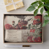 Papier Mousseline Ephémère de découpage de Roses de coq agricole Tis (Cadeau)