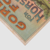 Papier Mousseline Éphémère de la publicité des aliments pour animaux (Détail)