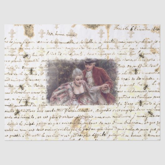 Papier Mousseline Éphémère de l'art classique (Recto)