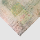 Papier Mousseline Éphémère de l'horloge gothique (Détail)