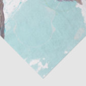 Papier Mousseline Ephémère de paon 1 (Détail)