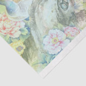 Papier Mousseline Ephémère de paon 4 (Détail)