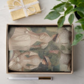 Papier Mousseline Éphémère Découpage équestre victorienne (Cadeau)