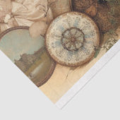 Papier Mousseline Éphémère Découpage équestre victorienne (Détail)