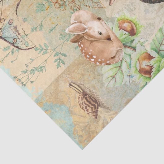 Papier Mousseline Ephémère des bois (Détail)