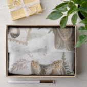 Papier Mousseline Ephémère Ephémère Découpage de champignon de champ (Cadeau)