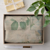 Papier Mousseline Ephémère florale vintage (Cadeau)