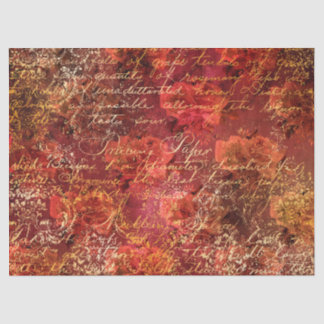 Papier Mousseline Éphémère série de papiers automnaux dessin 20