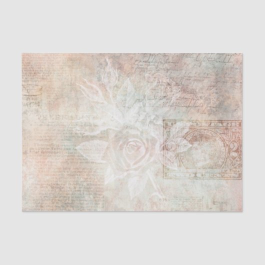 Papier Mousseline Ephémère vintage (Recto)